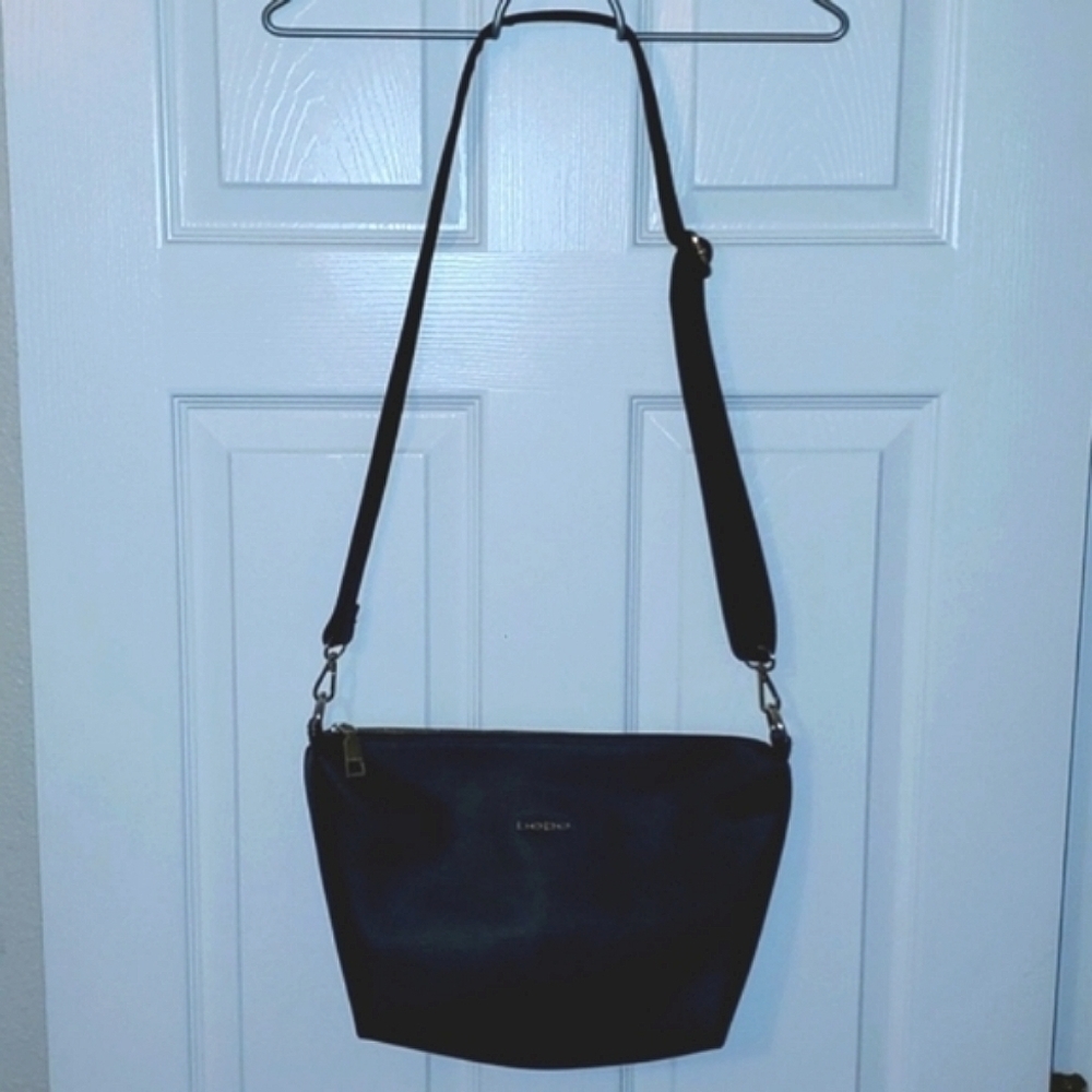 BEBE Black Hobo Crossbody Purse Bag